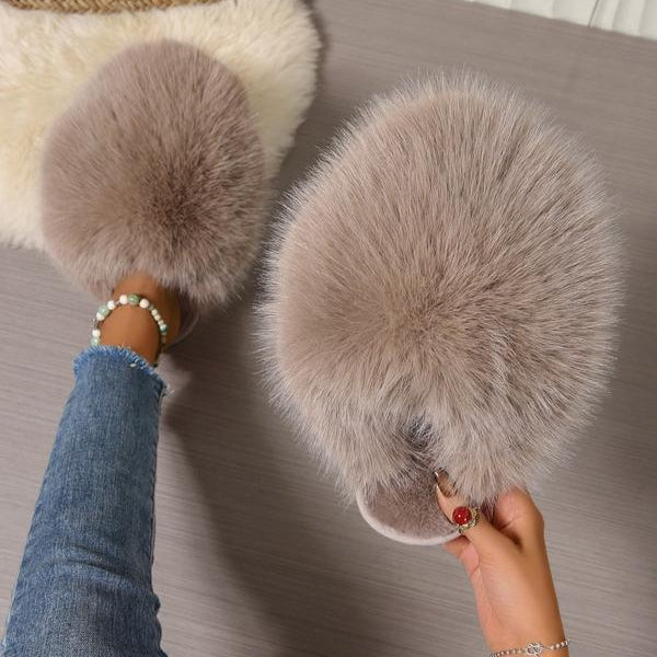 Nuvrali™ Fur Slippers